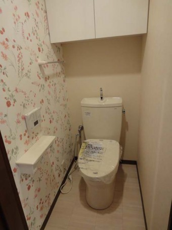 とってもチャーミングなトイレに